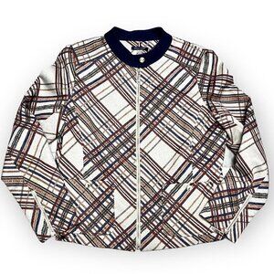 Tommy Hilfiger Soft Check Luxury Designer Women’s Jacket - Womens 12